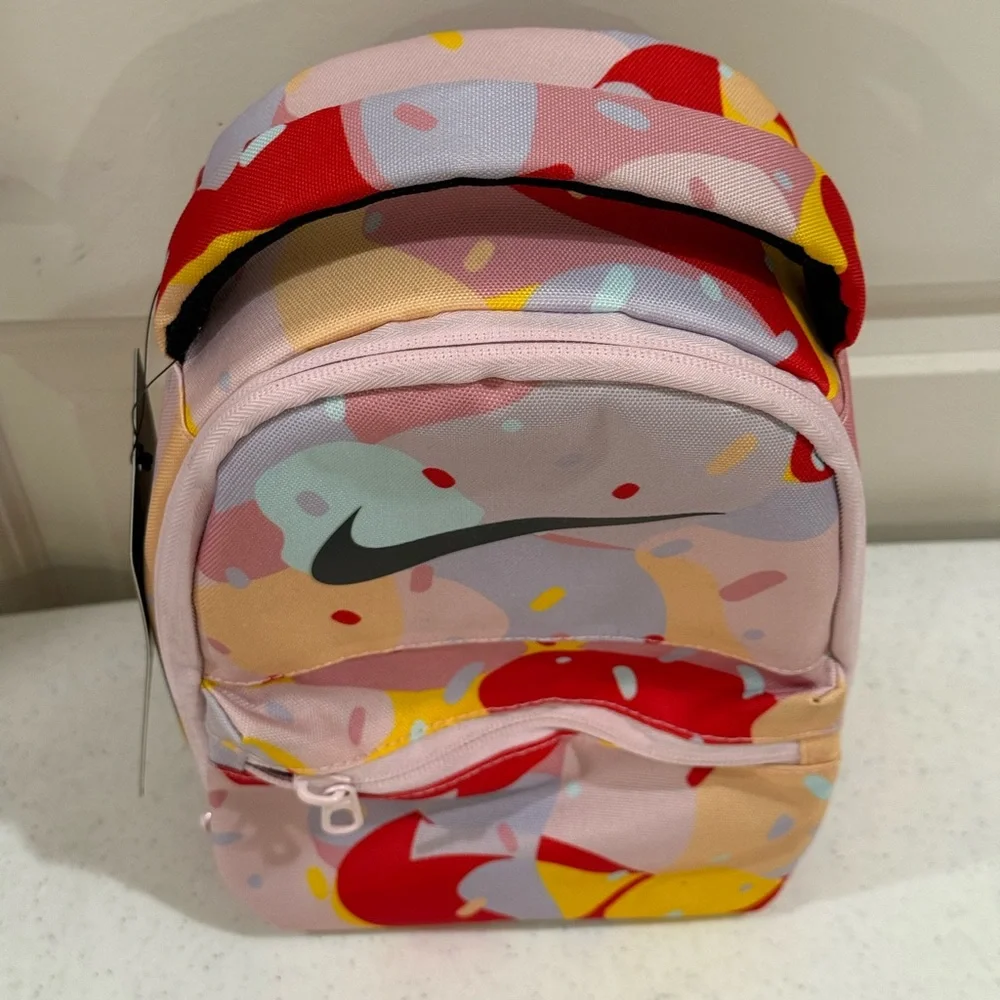 NEW Nike Pink Sorbet Insulated Lunch Bag ~ Mini Backpack Style